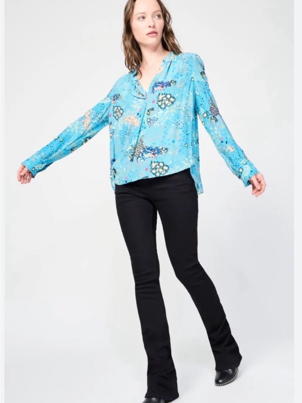 Zadig & Voltaire Tink Glam Rock Shirt Medium